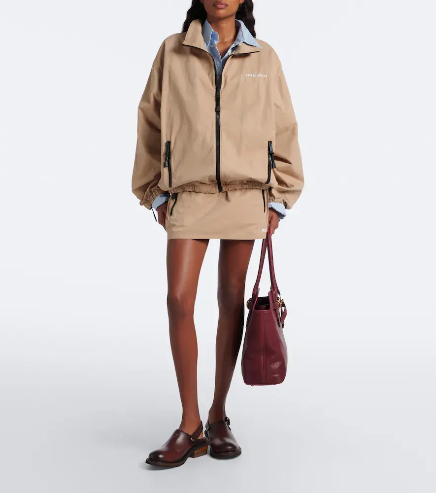 Miu Miu Aventure leather shoulder bag | Thumbnail 5 Miu Miu Aventure leather shoulder bag | Thumbnail 5