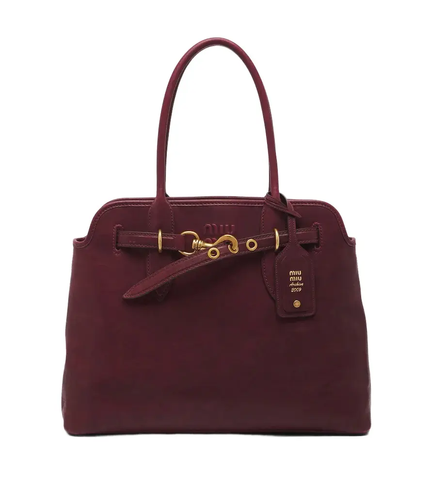 Miu Miu Aventure leather shoulder bag