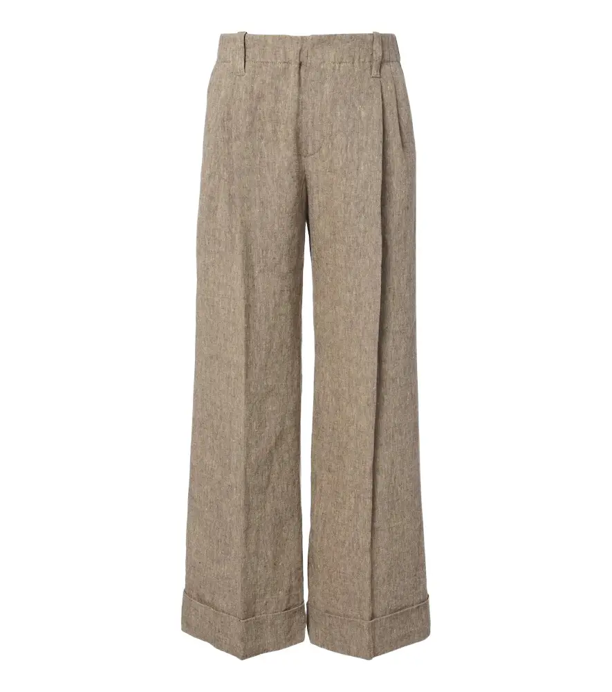 Monili linen wide-leg pants Monili linen wide-leg pants