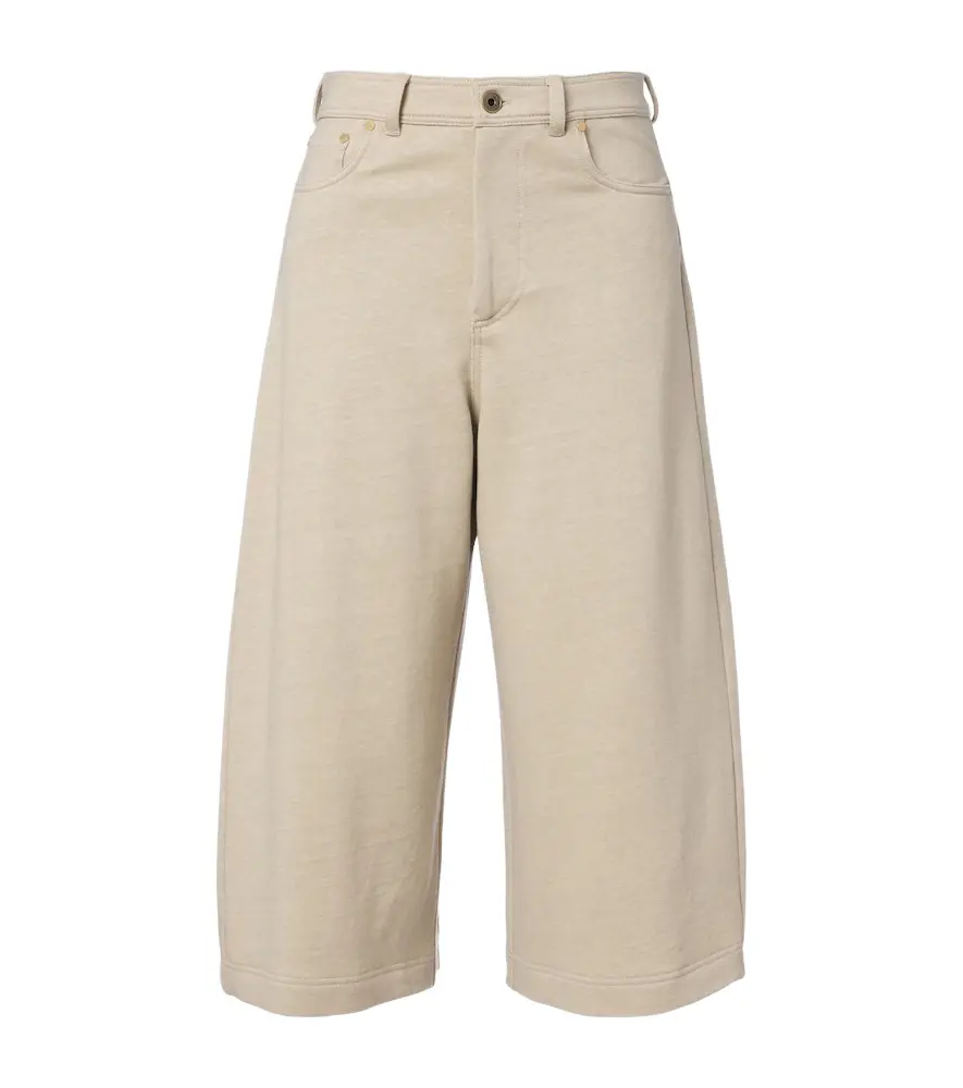 Cotton and linen culottes Cotton and linen culottes