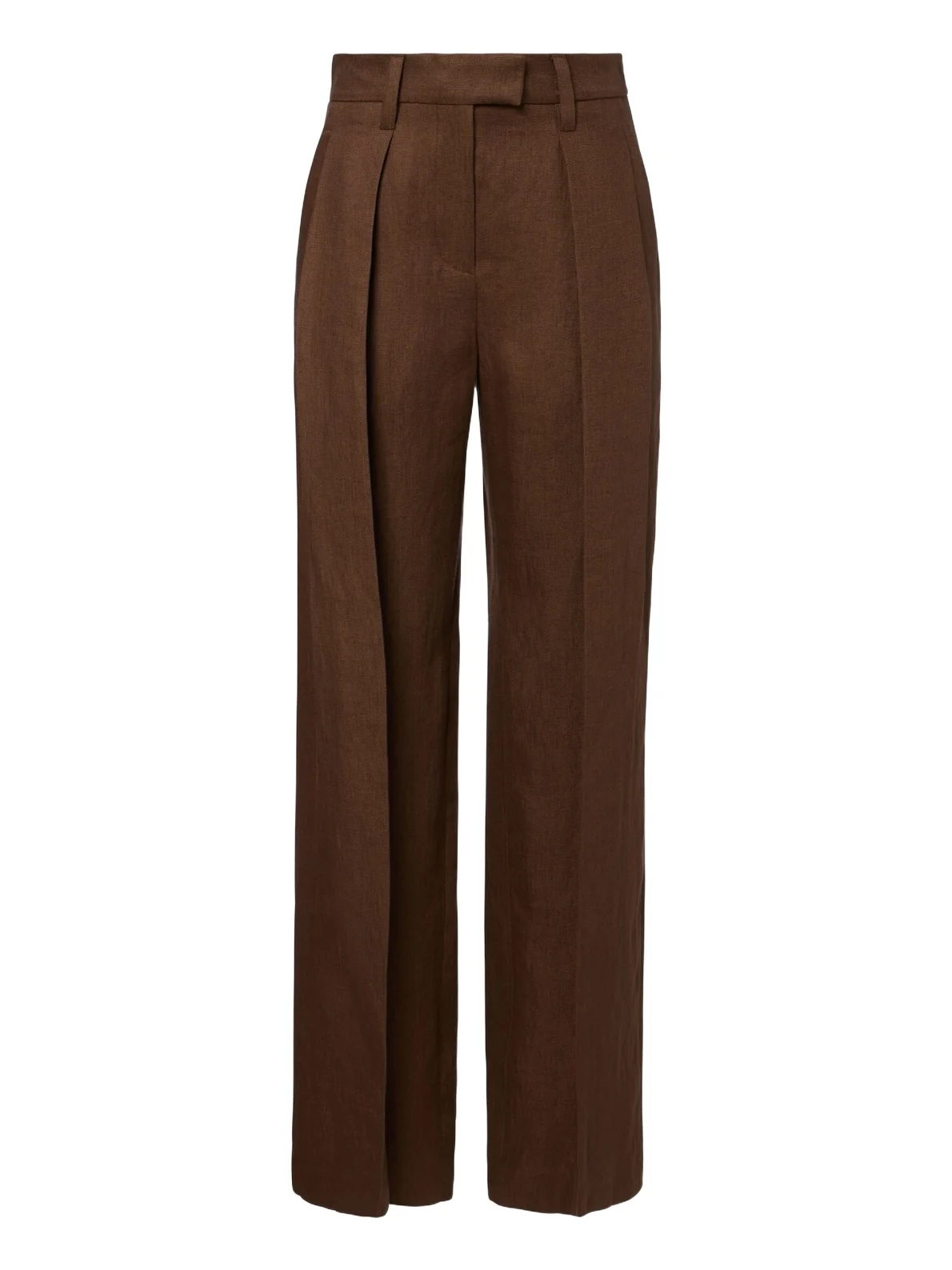 Monili linen wide-leg pants