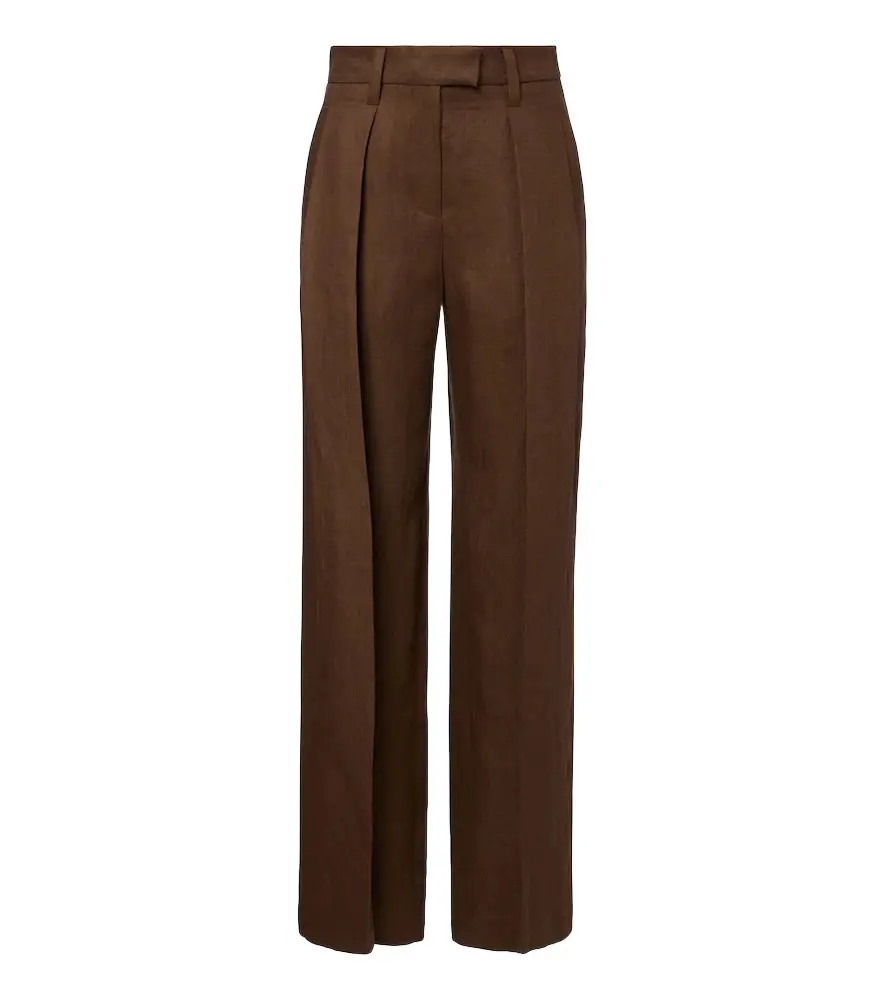 Monili linen wide-leg pants Monili linen wide-leg pants