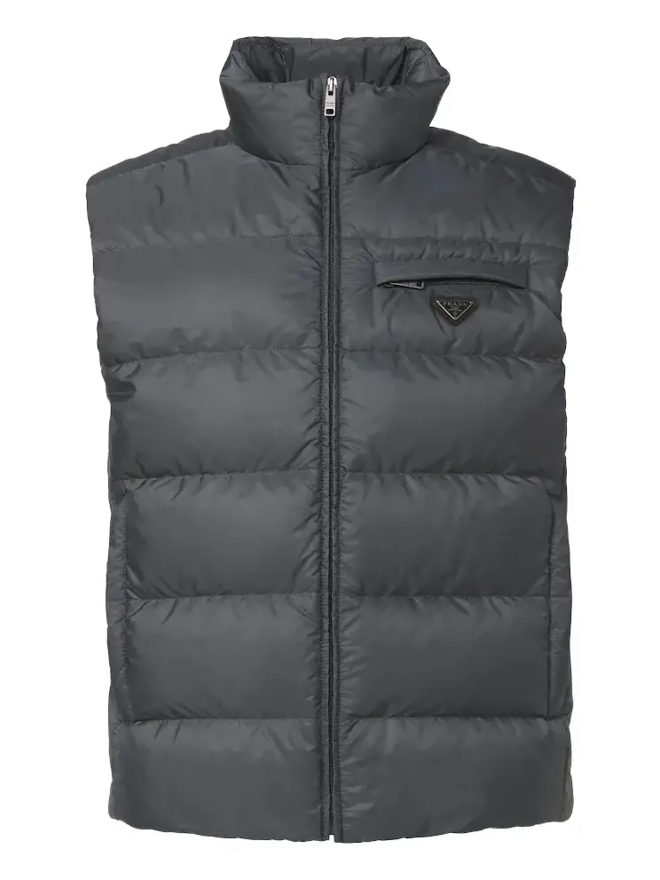 Prada Quilted Re-Nylon down vest