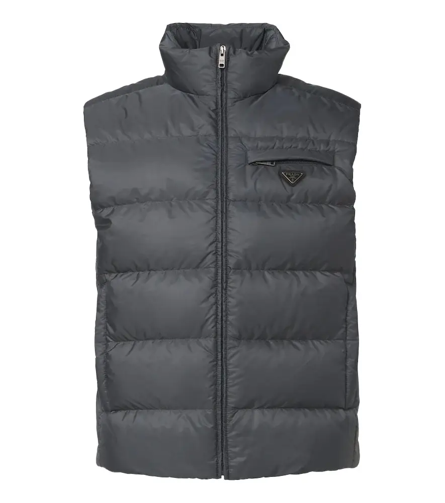 Prada Quilted Re-Nylon down vest
