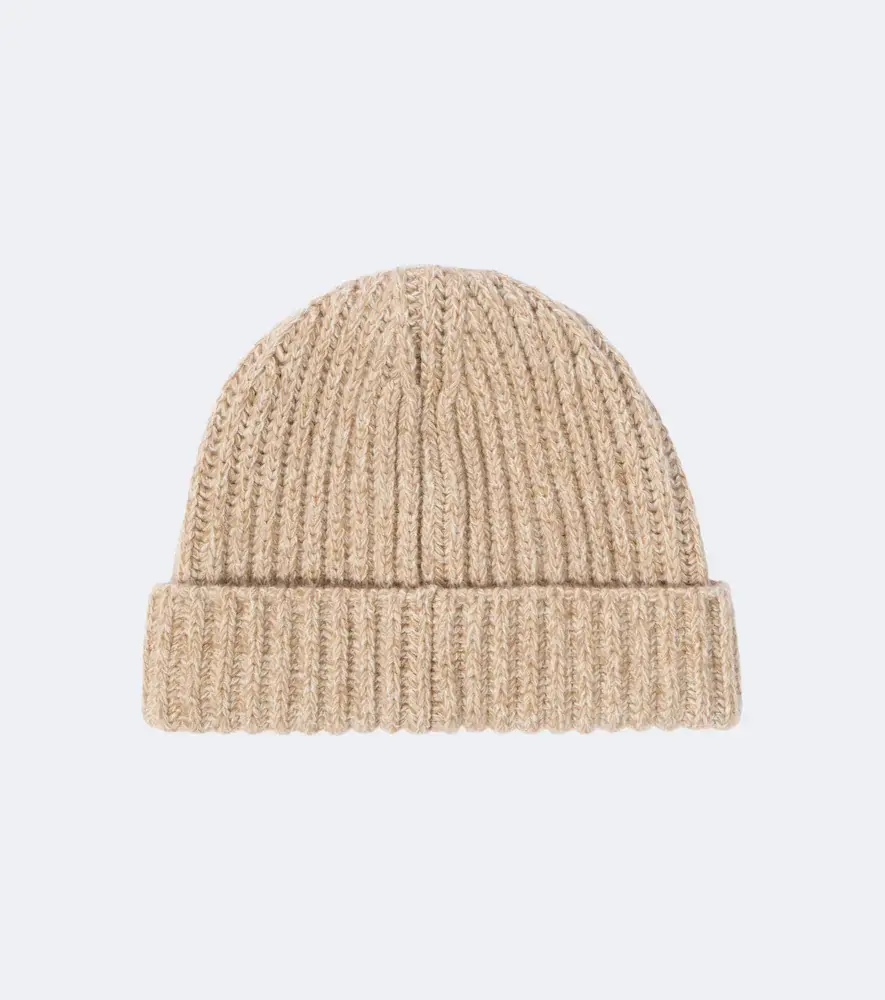 Prada Ribbed-knit wool and cashmere beanie | Thumbnail 2 Prada Ribbed-knit wool and cashmere beanie | Thumbnail 2