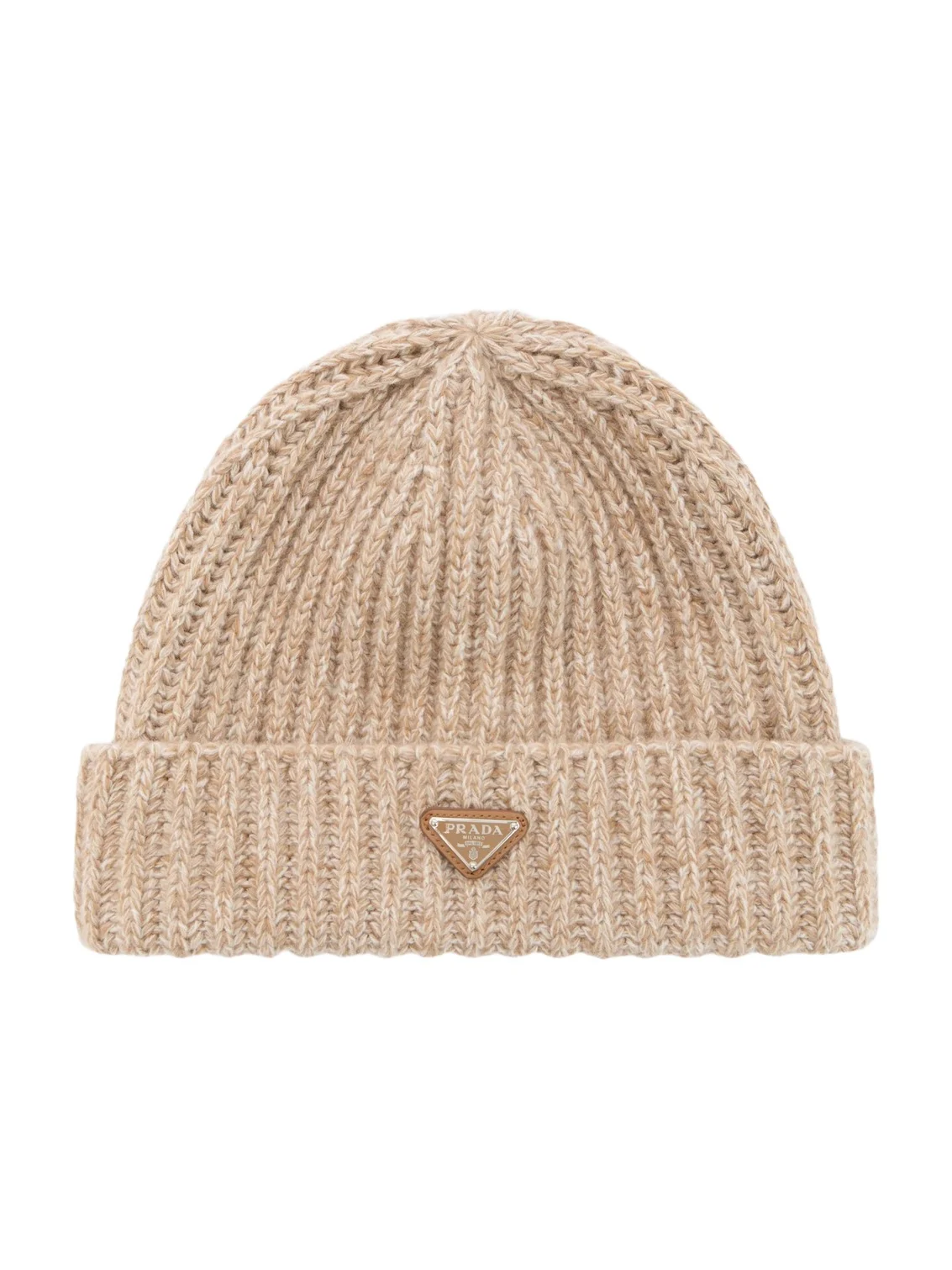 Prada Ribbed-knit wool and cashmere beanie