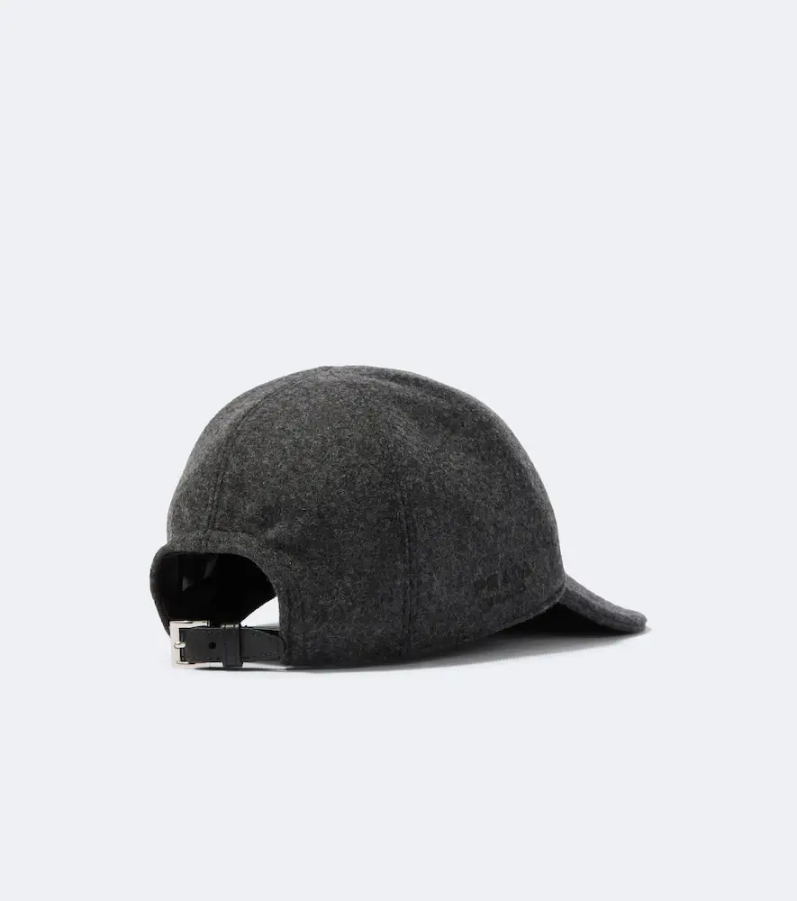 Prada Wool and cashmere baseball cap | Thumbnail 2 Prada Wool and cashmere baseball cap | Thumbnail 2