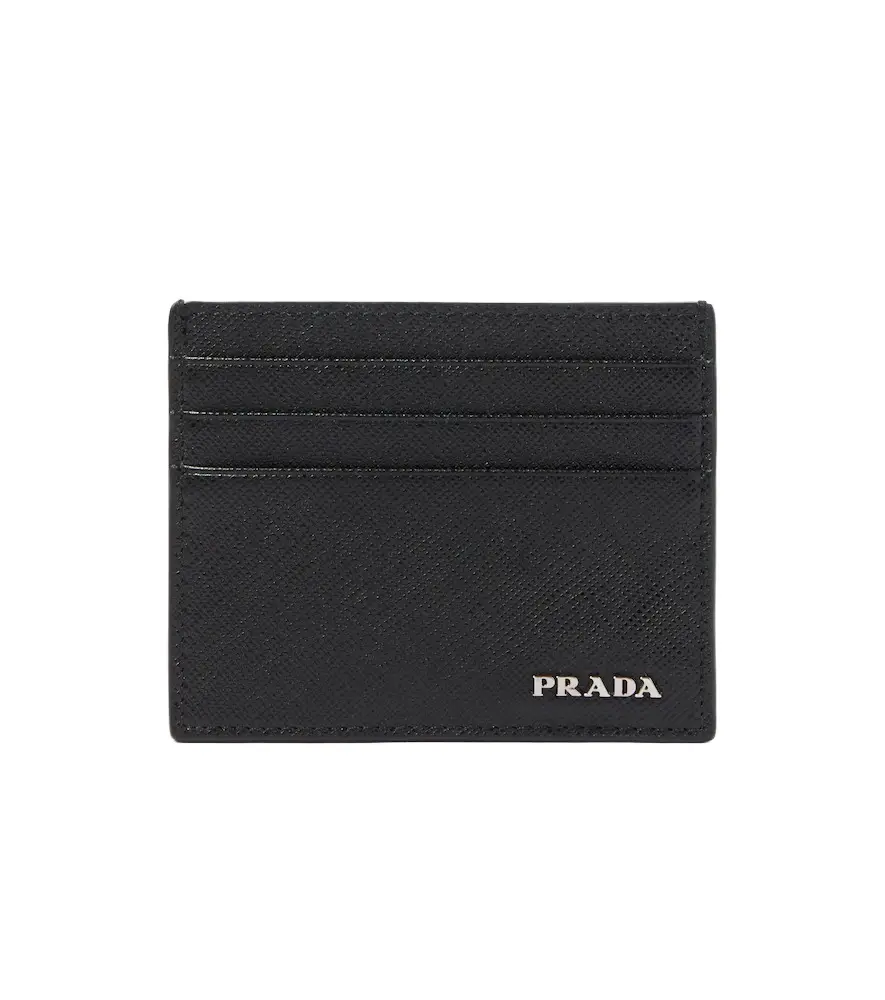 Prada Saffiano leather card holder
