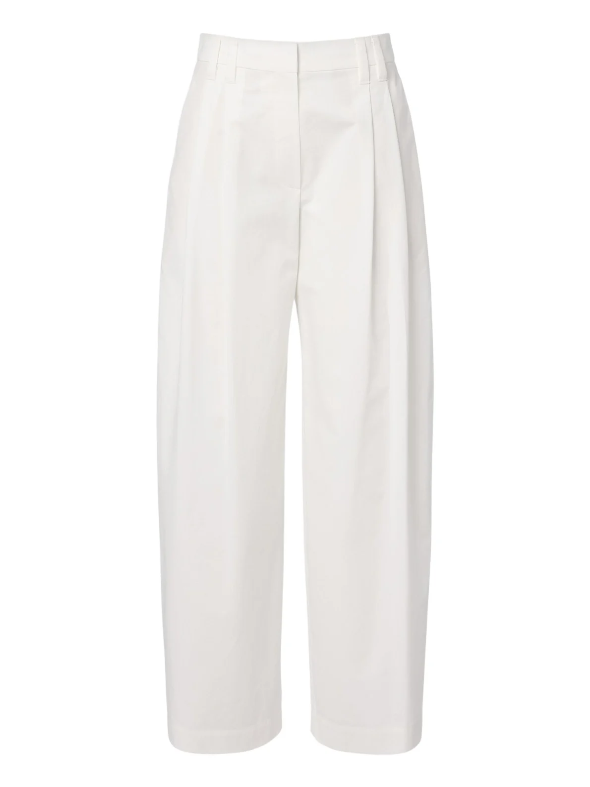 Monili cotton poplin wide-leg pants Monili cotton poplin wide-leg pants