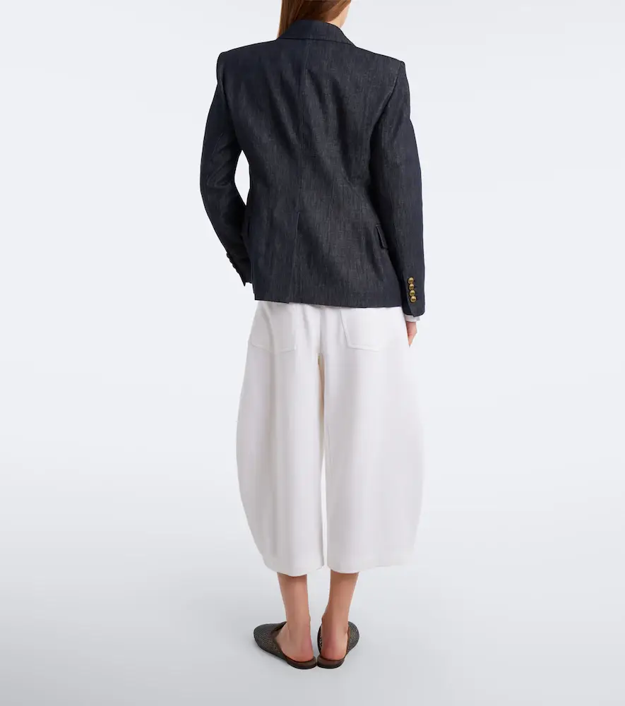 Brunello Cucinelli Cotton and linen culottes | Thumbnail 3 Brunello Cucinelli Cotton and linen culottes | Thumbnail 3