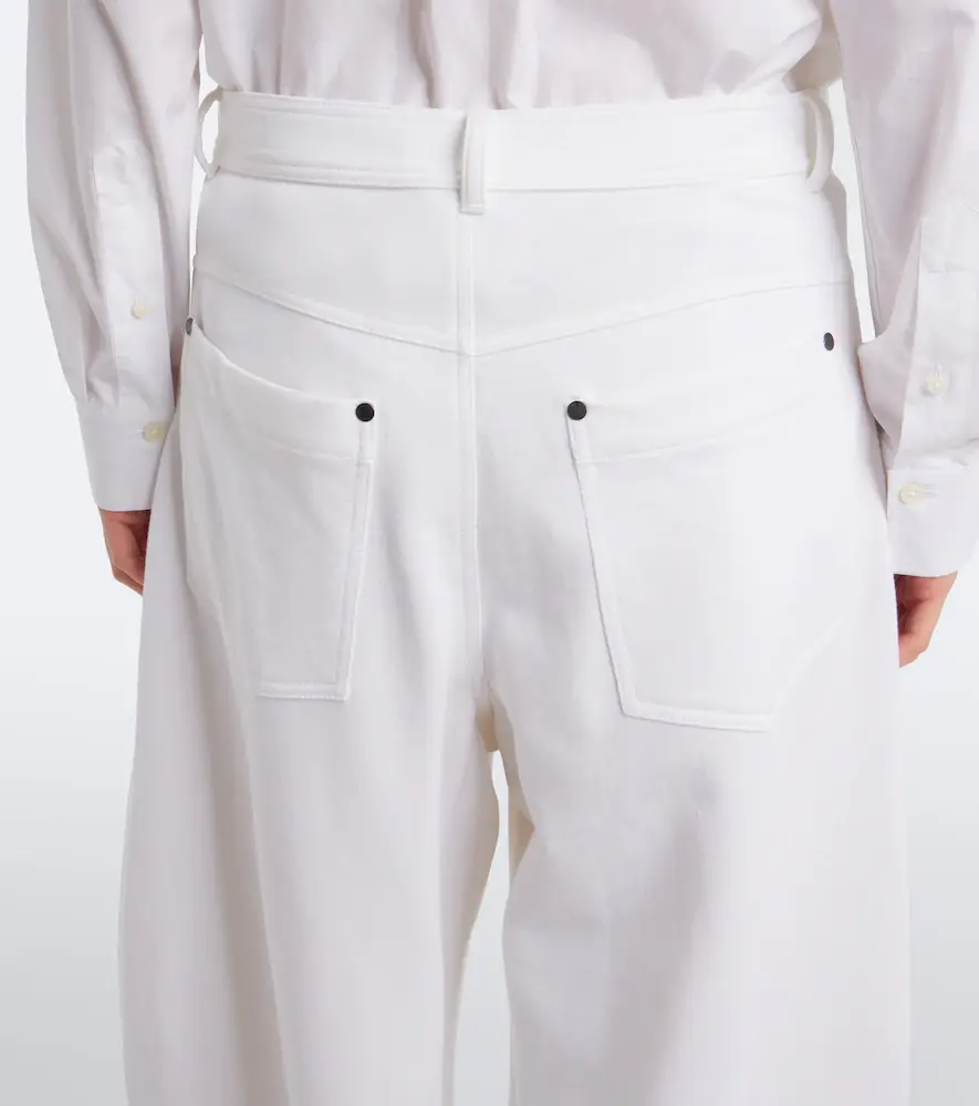 Brunello Cucinelli Cotton and linen culottes | Thumbnail 4 Brunello Cucinelli Cotton and linen culottes | Thumbnail 4