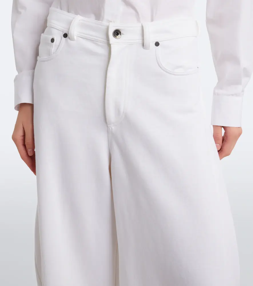 Brunello Cucinelli Cotton and linen culottes | Thumbnail 5 Brunello Cucinelli Cotton and linen culottes | Thumbnail 5