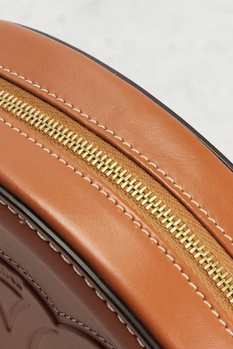 Celine Celine Triomphe Small Oval Crossbody Bag | Thumbnail 8 Celine Celine Triomphe Small Oval Crossbody Bag | Thumbnail 8