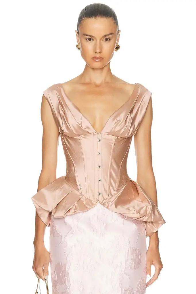 Staud Fabianne Silk Top