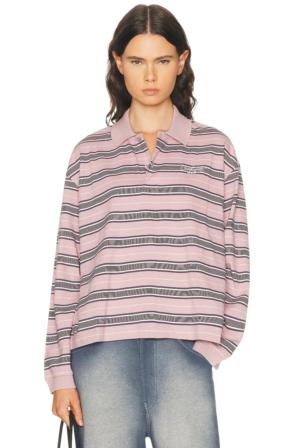 Carhartt WIP Long Sleeve Bronson Polo Shirt