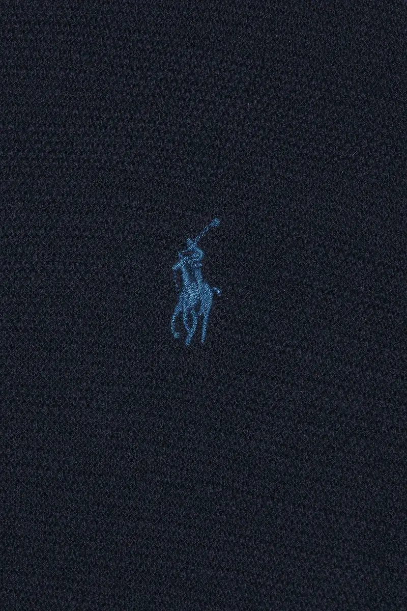 Polo Ralph Lauren Short Sleeve Textured Johnny Collar Polo Sweater | Thumbnail 5 Polo Ralph Lauren Short Sleeve Textured Johnny Collar Polo Sweater | Thumbnail 5