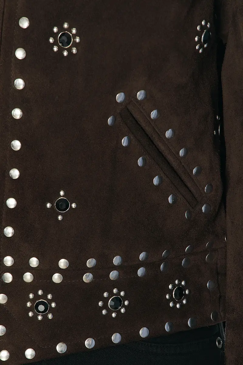 BODE Studded Howard Suede Jacket | Thumbnail 6 BODE Studded Howard Suede Jacket | Thumbnail 6