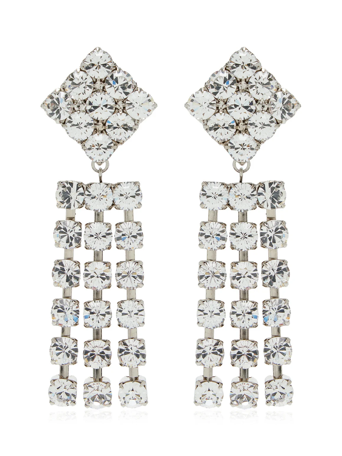 Jennifer Behr Thelma 18K Gold-Plated Crystal Earrings