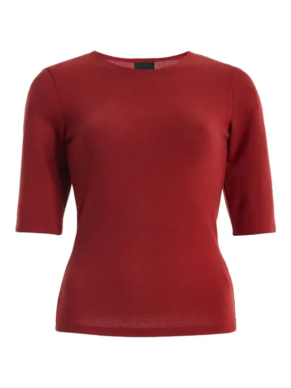 Lauren Mid-Sleeve Jersey T-Shirt Lauren Mid-Sleeve Jersey T-Shirt