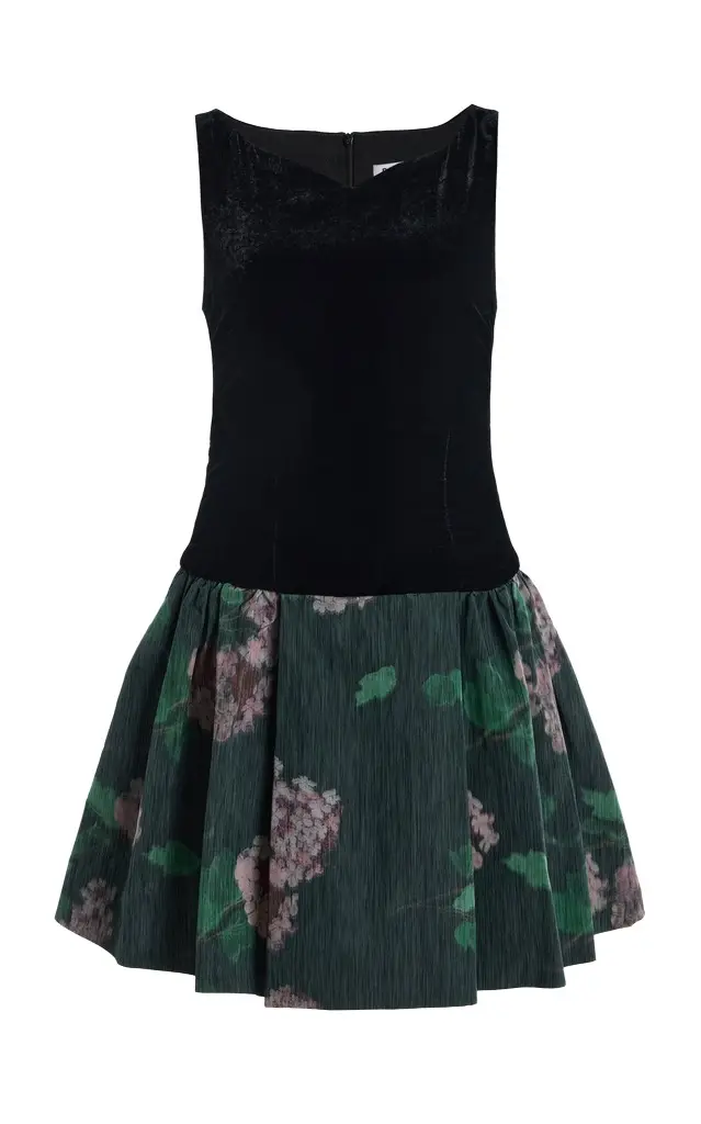 Yael Velvet Mini Dress