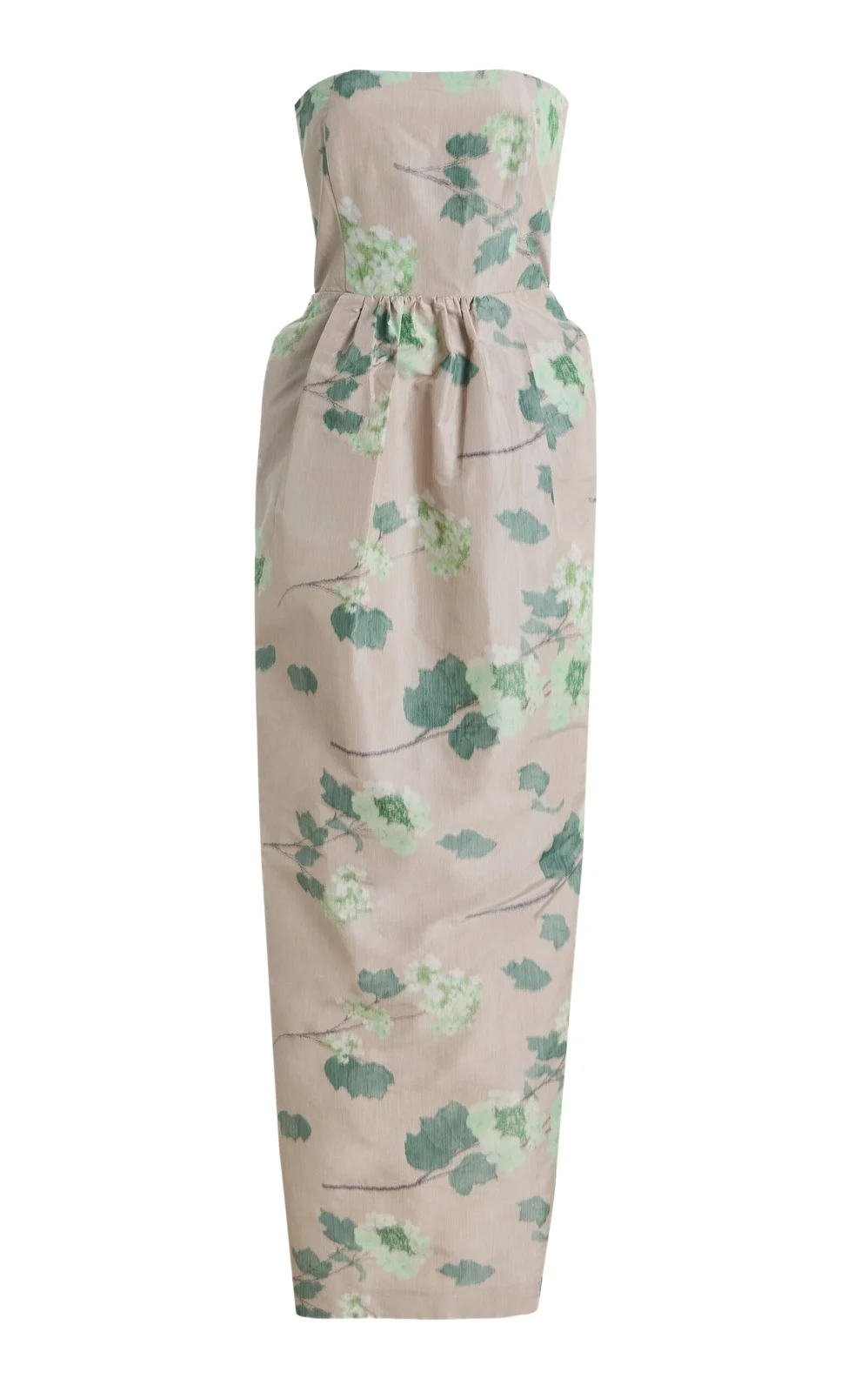 BERNADETTE Lena Floral Crepe de Chine Maxi Dress