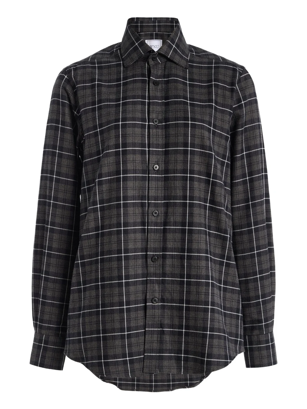 Exclusive The Boyfriend Plaid Cotton-Wool Shirt Exclusive The Boyfriend Plaid Cotton-Wool Shirt