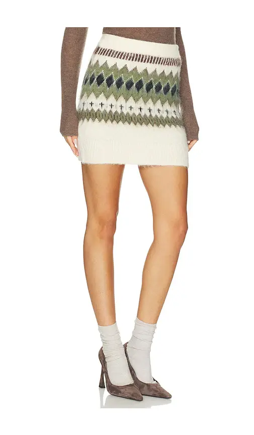susana monaco Fair Isle Sweater Skirt | Thumbnail 2 susana monaco Fair Isle Sweater Skirt | Thumbnail 2