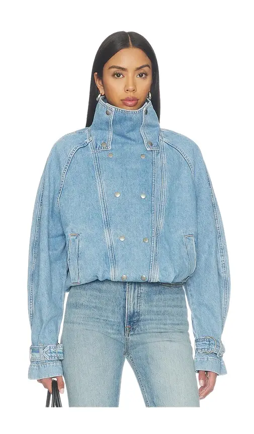 Bardot Funnel Neck Jacket