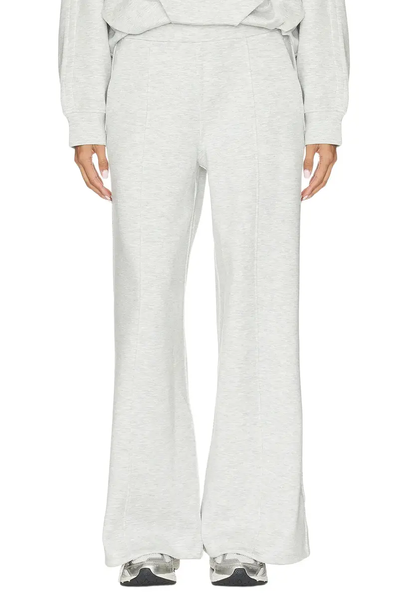 Smooth Spacer High-Rise Wide-Leg Pant