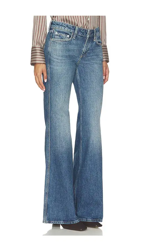 rag & bone Josie Low Rise Relaxed Flare Jeans | Thumbnail 2 rag & bone Josie Low Rise Relaxed Flare Jeans | Thumbnail 2