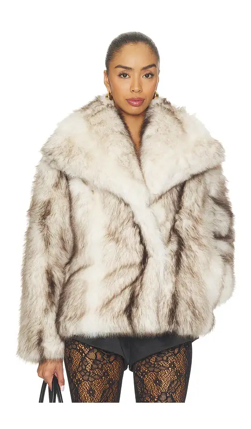 Source Unknown Harper Faux Fur Jacket | Thumbnail 2 Source Unknown Harper Faux Fur Jacket | Thumbnail 2
