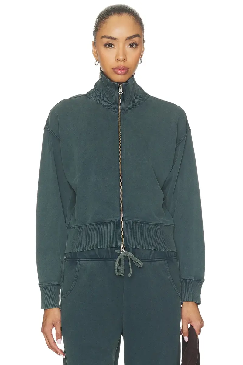 Funnel Neck Zip Up