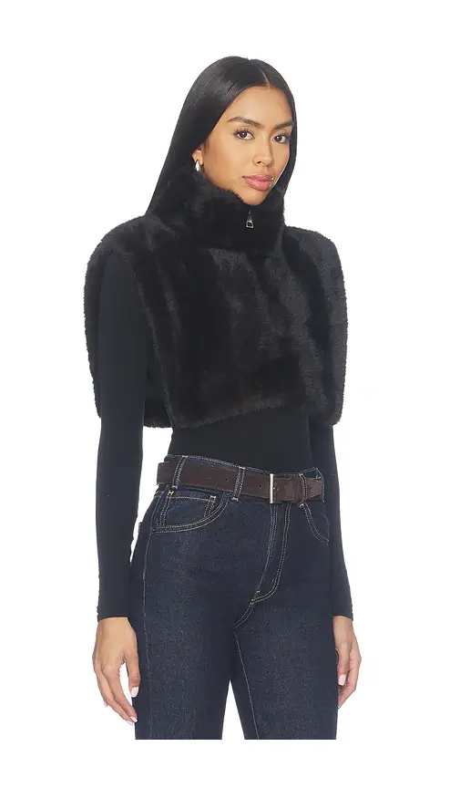 Apparis Jamie Faux Mink Dickey | Thumbnail 2 Apparis Jamie Faux Mink Dickey | Thumbnail 2