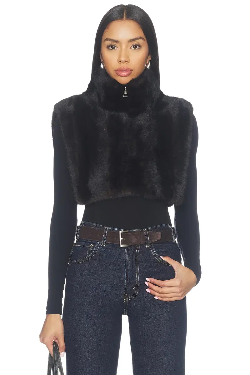 Apparis Jamie Faux Mink Dickey