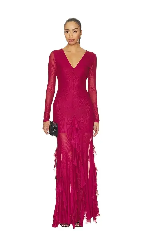 Especia Galene Mauve Long Dress