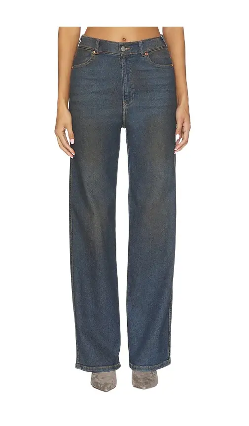 Moxy High Straight Jeans