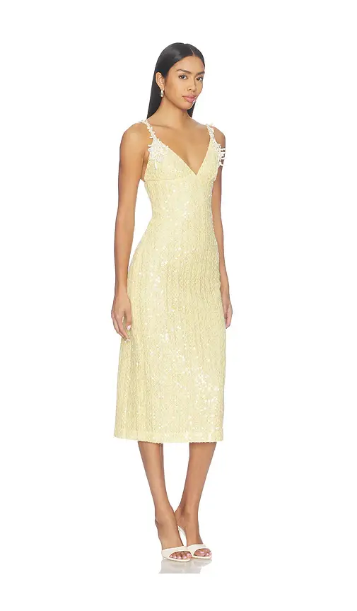 PatBo Lara Crochet Flowers Midi Dress | Thumbnail 2 PatBo Lara Crochet Flowers Midi Dress | Thumbnail 2
