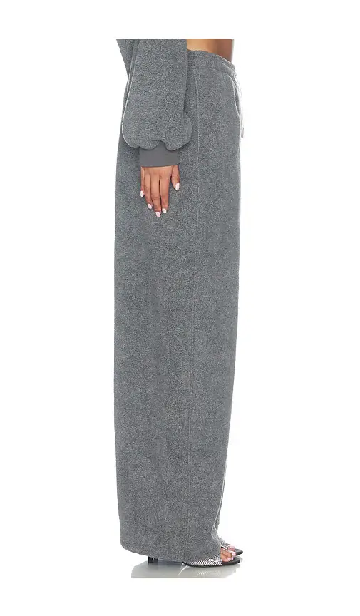 Alexander Wang Mid-Rise Track Pant With Rhinestone Drawcord | Thumbnail 2 Alexander Wang Mid-Rise Track Pant With Rhinestone Drawcord | Thumbnail 2