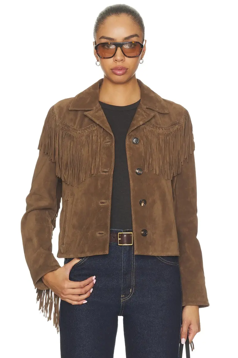 Nili Lotan Eloi Suede Jacket