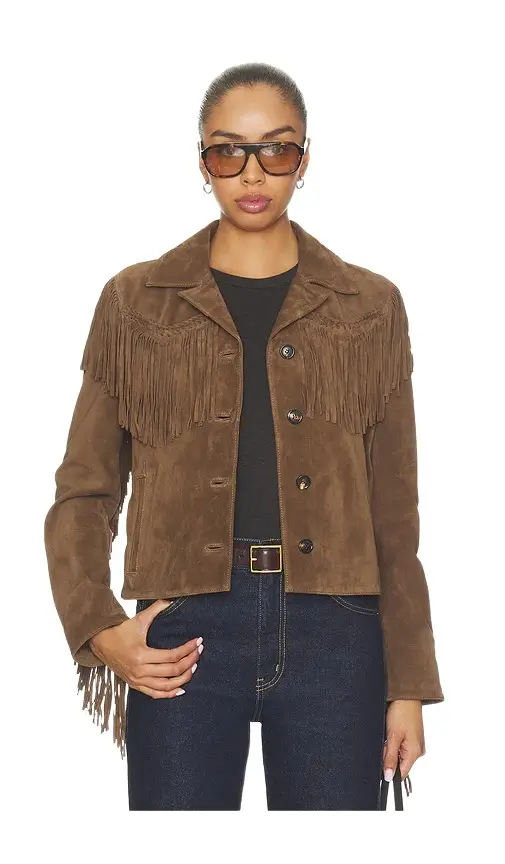 Nili Lotan Eloi Suede Jacket