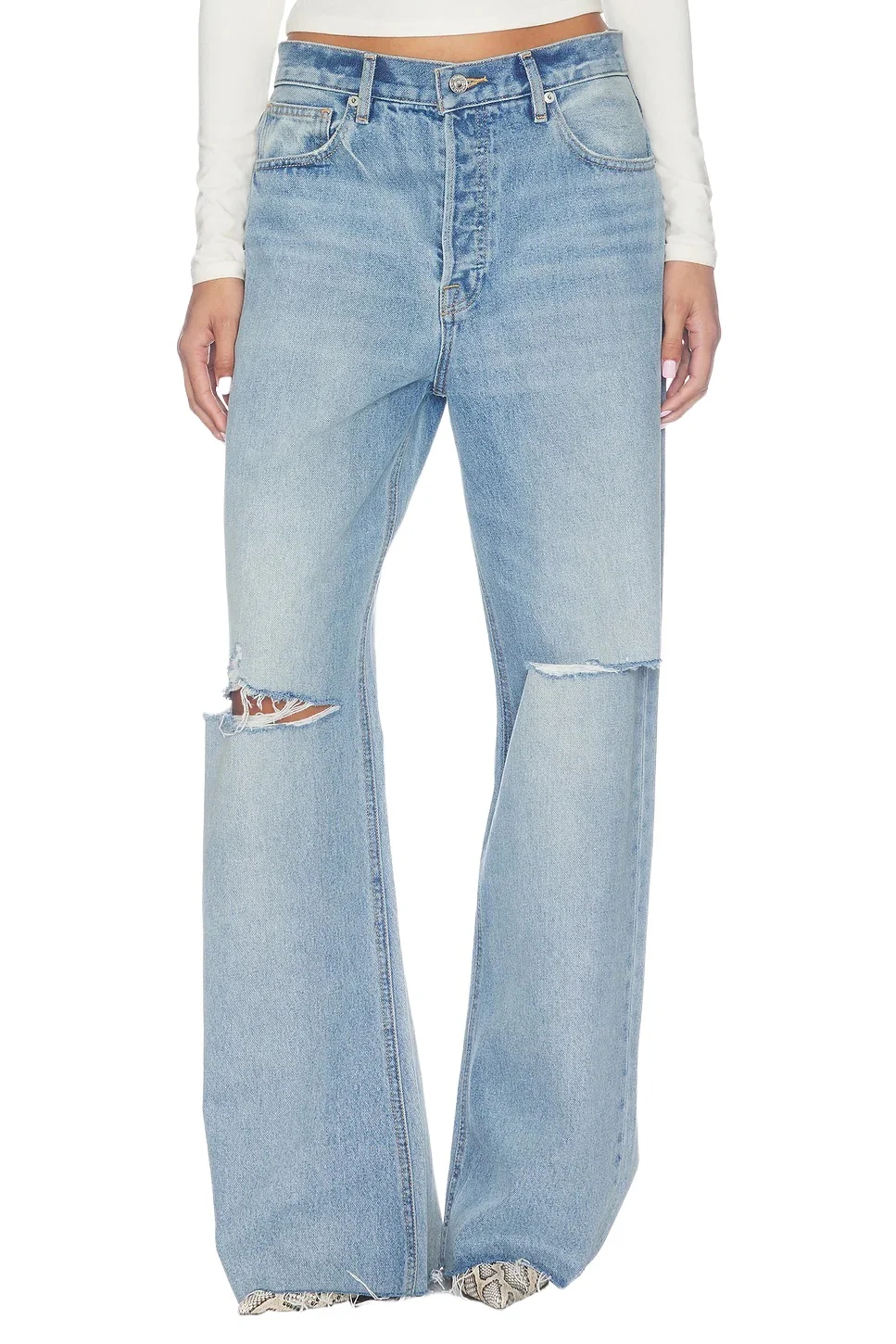 Vintage Low Slung Baggy Jean