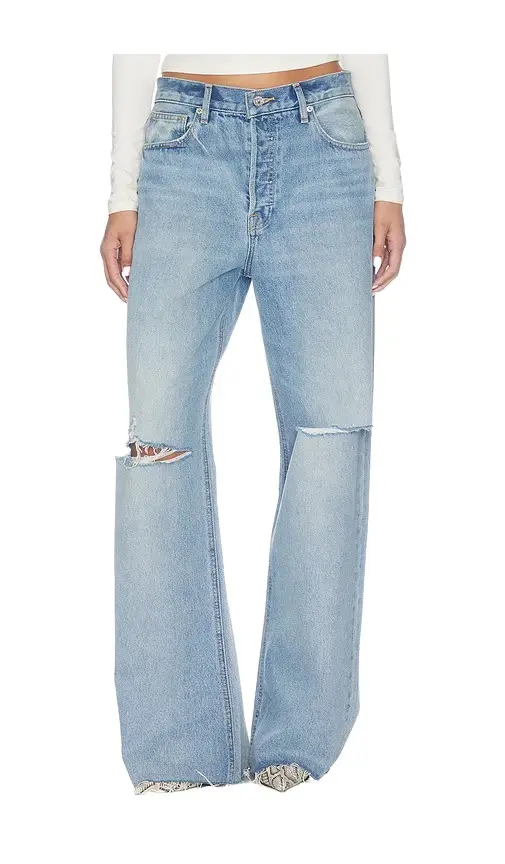 GOOD AMERICAN Vintage Low Slung Baggy Jean