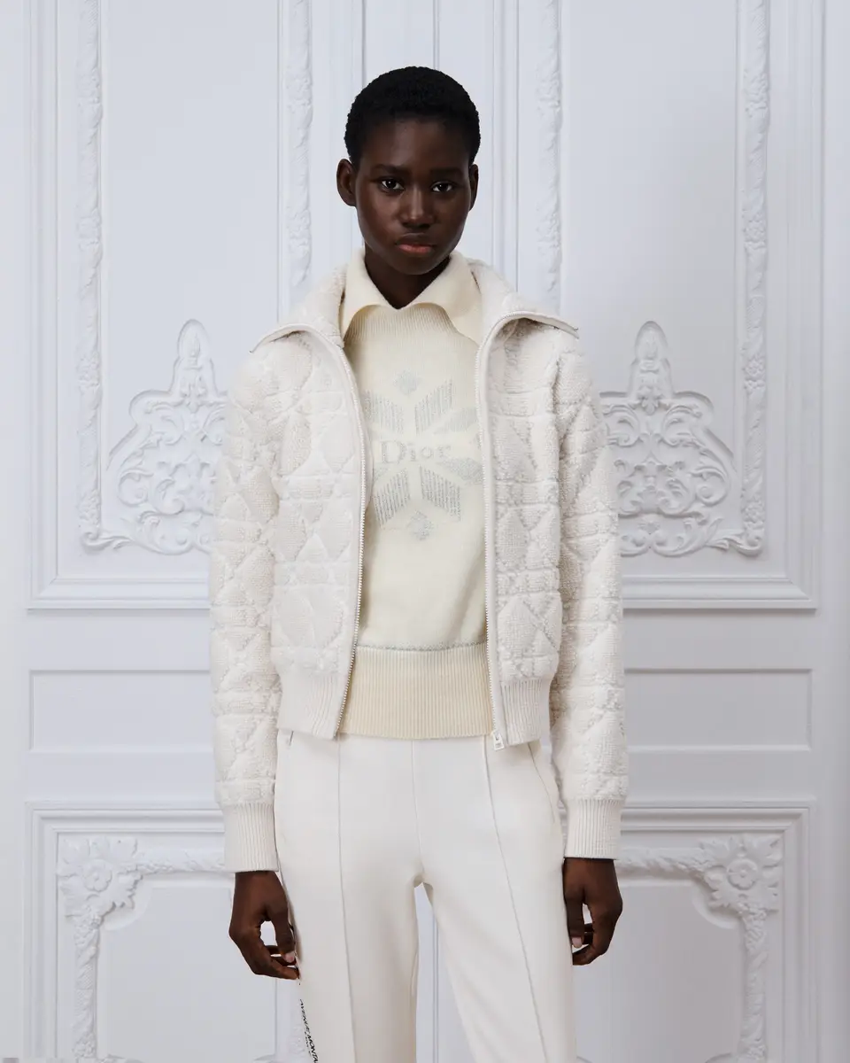 Dior DiorAlps Cannage Zipped Jacket | Thumbnail 2 Dior DiorAlps Cannage Zipped Jacket | Thumbnail 2