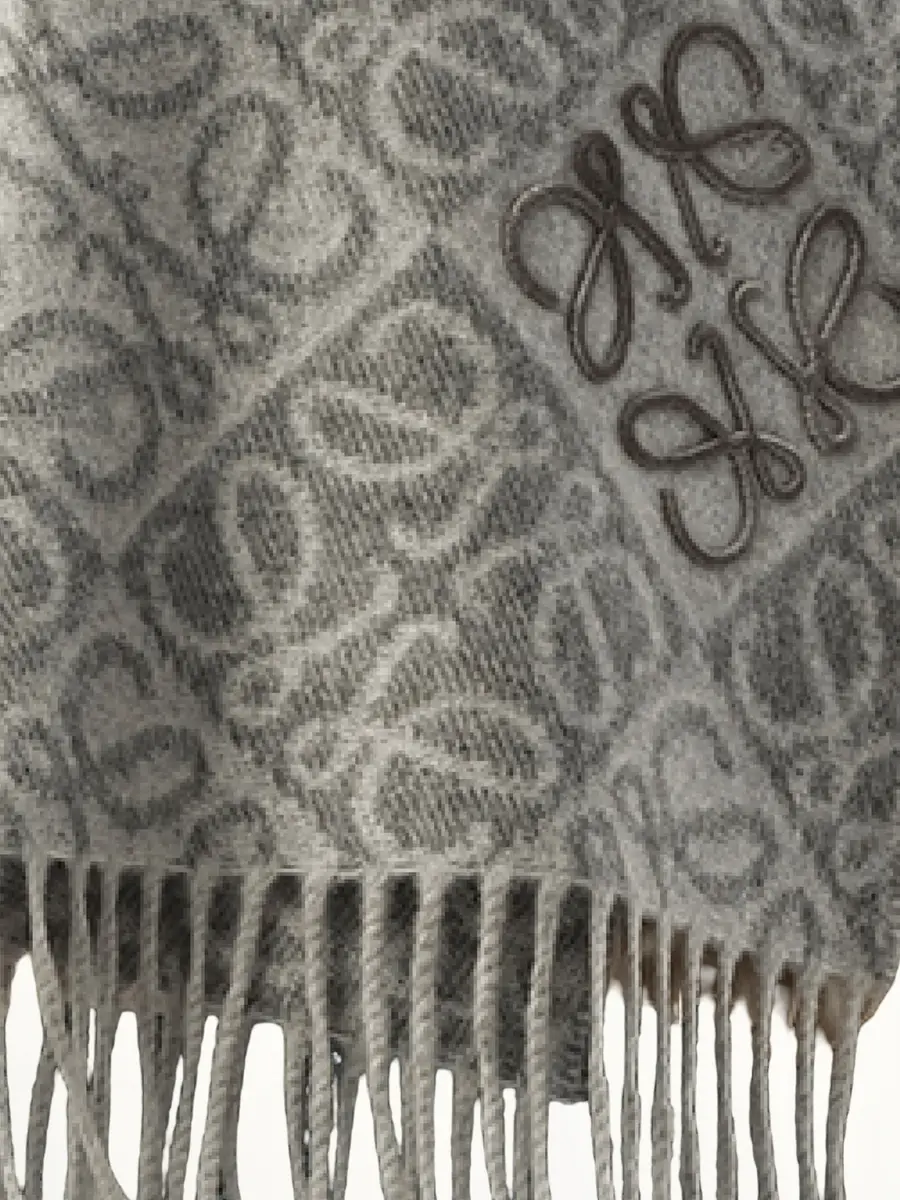 Loewe Anagram Wool Cashmere Scarf | Thumbnail 6 Loewe Anagram Wool Cashmere Scarf | Thumbnail 6