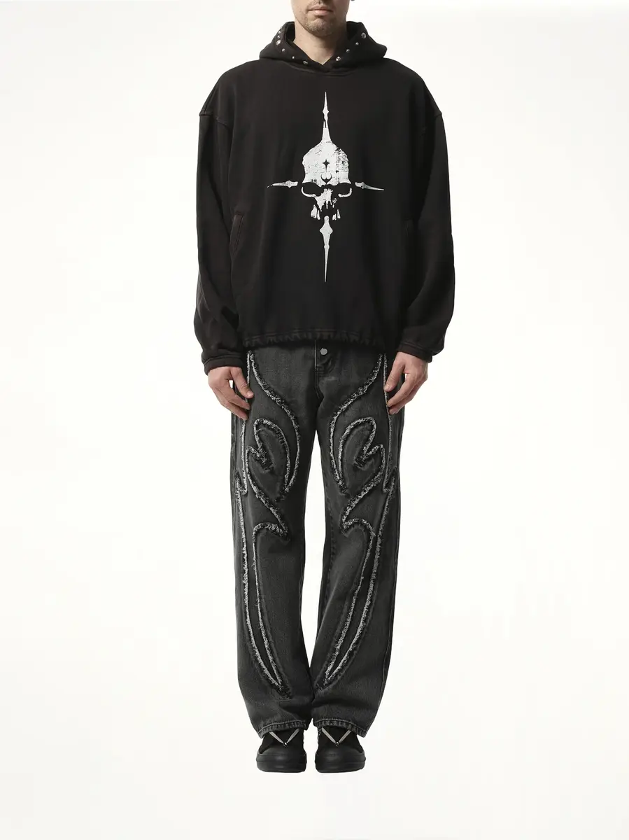 THUG CLUB Peace Stud Hoodie | Thumbnail 4