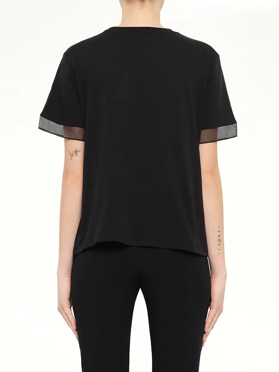 Alexander McQueen Alexander Mcqueen Fish Skull Tee in Black/white | Thumbnail 3 Alexander McQueen Alexander Mcqueen Fish Skull Tee in Black/white | Thumbnail 3