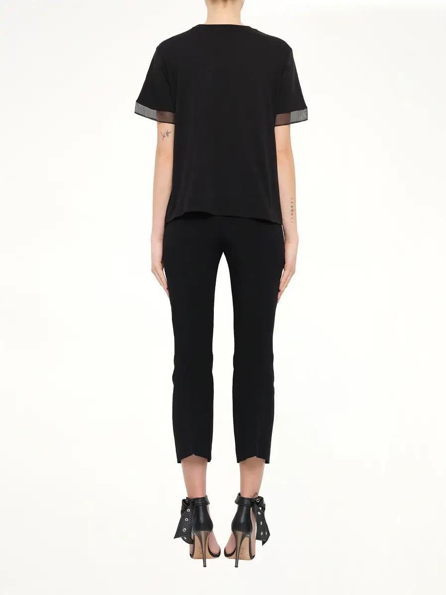 Alexander McQueen Alexander Mcqueen Fish Skull Tee in Black/white | Thumbnail 4 Alexander McQueen Alexander Mcqueen Fish Skull Tee in Black/white | Thumbnail 4