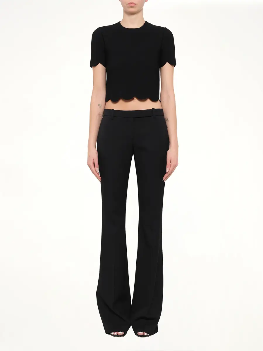 Alexander McQueen Alexander Mcqueen Embellished Rose Top | Thumbnail 2 Alexander McQueen Alexander Mcqueen Embellished Rose Top | Thumbnail 2