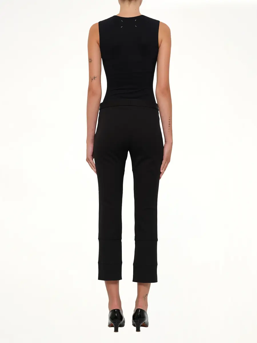 Alexander McQueen Fitted Zip Pants | Thumbnail 4