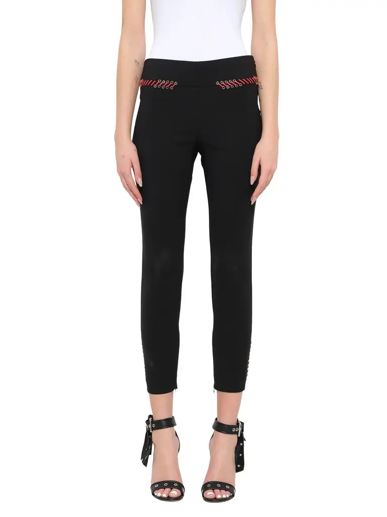 Alexander McQueen Alexander Mcqueen Leather Trousers
